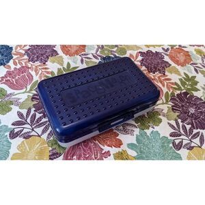 Spacemaker Pencil Holder 8x5 Vintage 90s Blue School Supplies‎